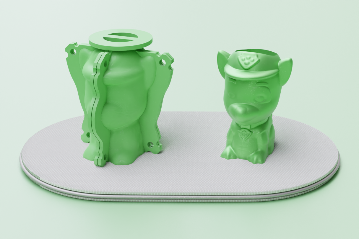 Molde macetero rocky patrulla canina de tamaño pequeño 