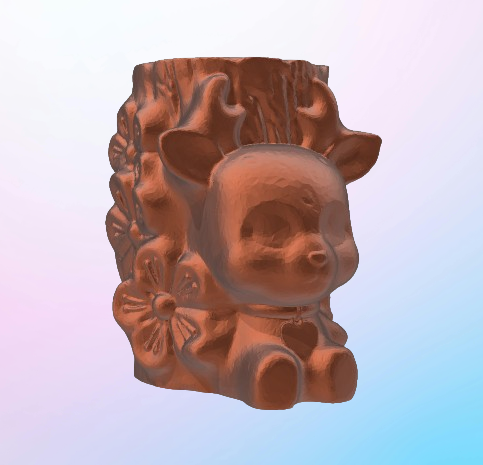 Molde figura yeso baby reno