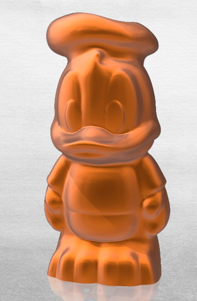 Molde macetero pato donald