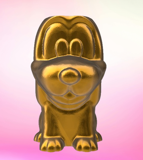 Molde macetero pluto