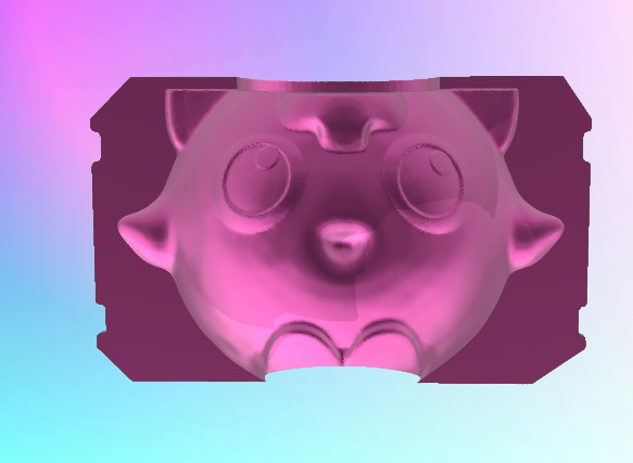 Molde macetero Jigglypuff